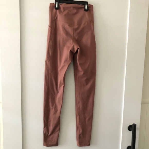 Girlfriend Collective Rose Pink Compression Leggings XS - Picture 3 of 9